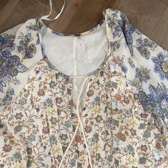 Free people tunic floral dress, size M - Picture 5 of 9